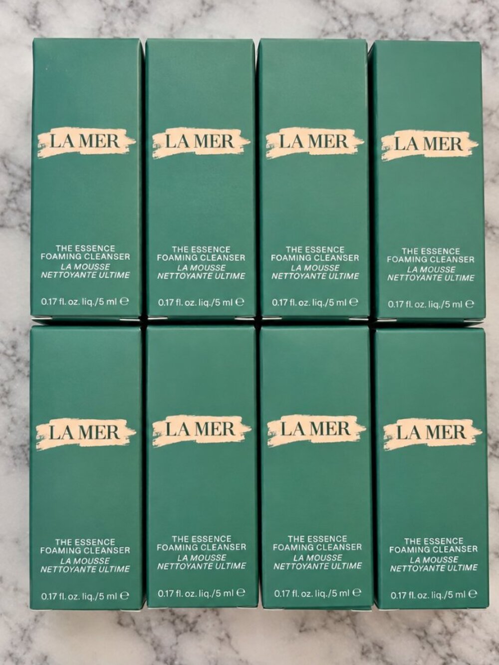 La Mer The Essence Foaming Cleanser 5ml x8 – New Mini Set